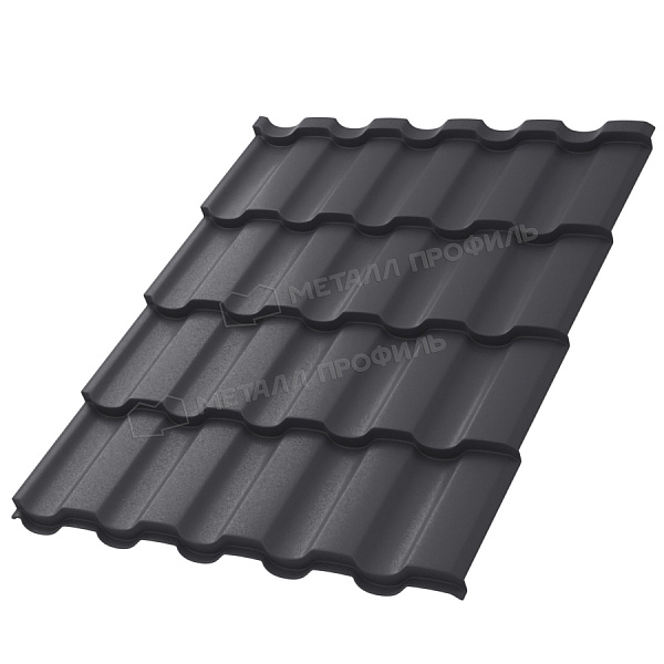 Металлочерепица Монтекристо-S (VALORI-20-Grey-0.5)