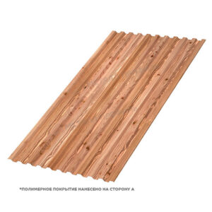 Профлист С-21x1000-A (ECOSTEEL_T-01-Кедр-0,5)