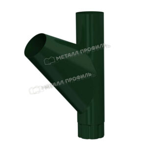 Тройник трубы Foramina PUR D100 Ral 6005