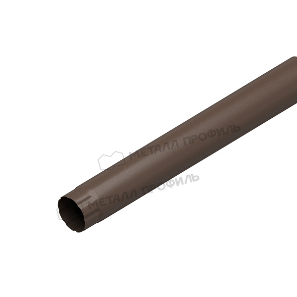 Труба водосточная Foramina Freeze D100х2000 DarkBrown
