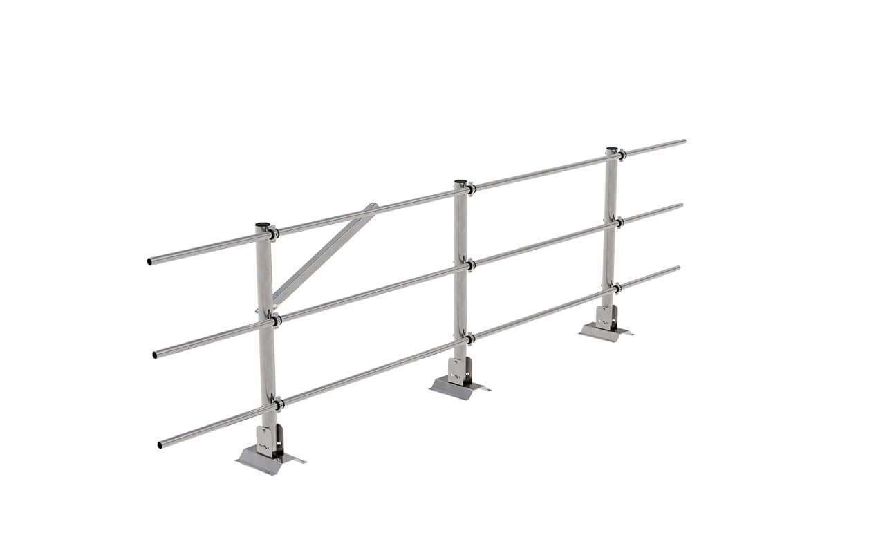 Кровельное ограждение Fachmann КО/PL/PVC/800-3-3000