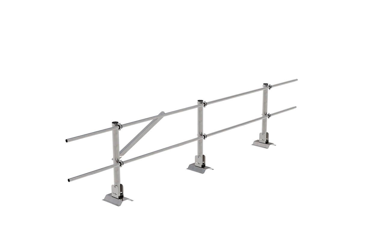Кровельное ограждение Fachmann КО/PL/PVC/600-2-3000