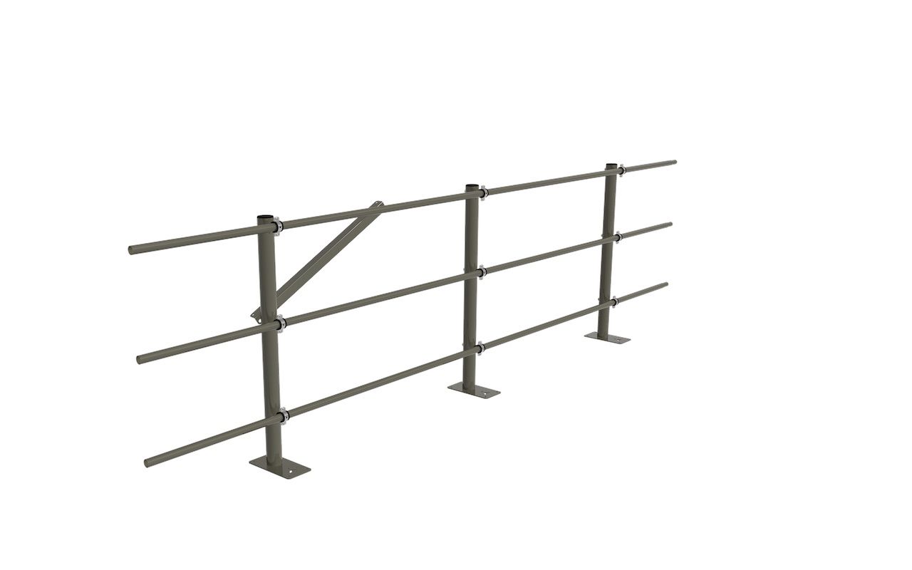 Кровельное ограждение Fachmann КО/PL/800-3-3000 RAL