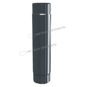 Труба соединительная GS lite D90х1000 Ral 7024