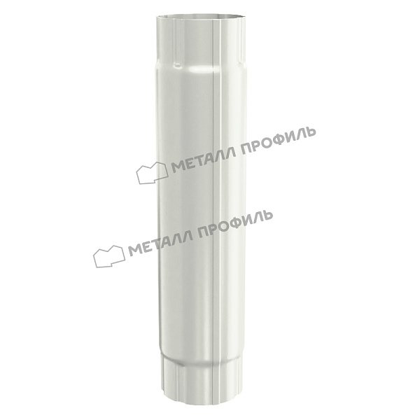 Труба соединительная GS lite D90х1000 Ral 9003