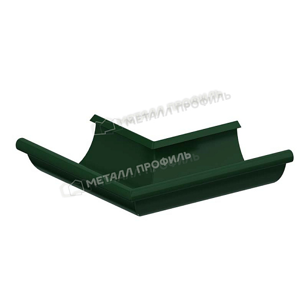 Угол желоба наружный Foramina PUR D125 Ral 6005