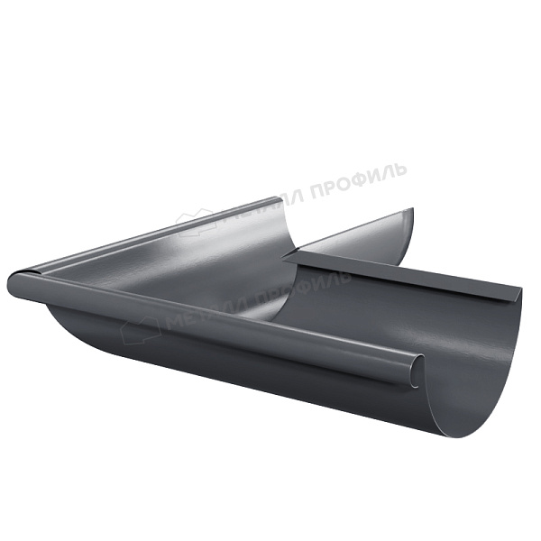 Угол желоба наружный Foramina PUR D150 Ral 7024
