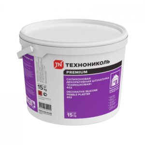Силиконовая декоративная штукатурка Технониколь 402 камешковая 2 мм