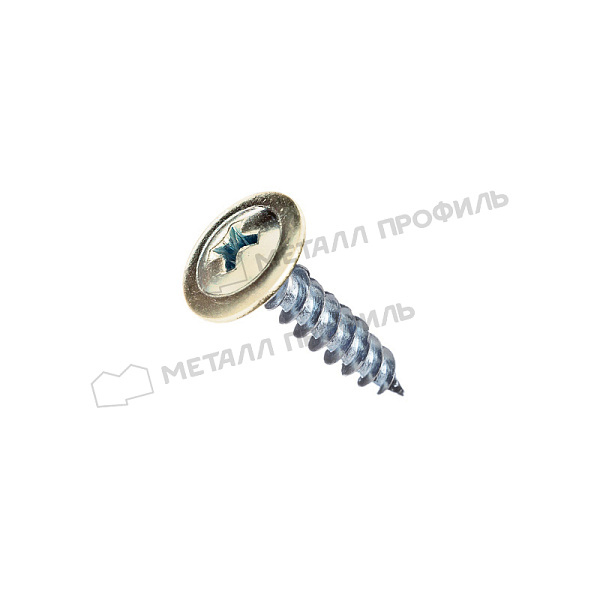 Саморез 4,2х16 RAL 1015 ( светлая слоновая кость ) острый с прессшайбой