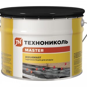 Мастика битумно-резиновая AquaMast ведро 10 кг