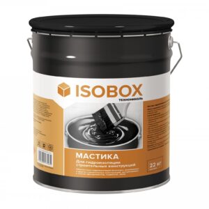 Мастика гидроизоляционная ISOBOX ведро 22 л