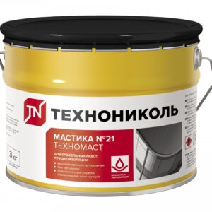Мастика кровельная №21 (Техномаст) ведро 3 кг (4 шт)