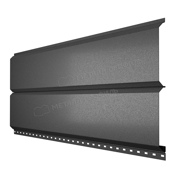 Сайдинг Lбрус-15х240 (VALORI-20-DarkGrey-0.5)