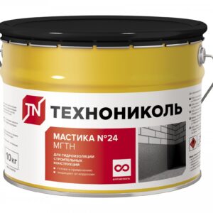 Мастика гидроизоляционная №24 (МГТН) ведро 10 кг