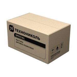 Мастика битумно-резиновая МБР-75 коробка 14 кг