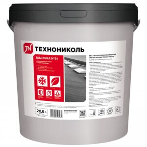 Мастика битумно-полимерная эмульсионная Технониколь №31 ведро 18 кг