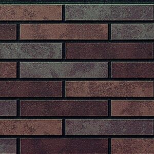 Фиброцементная панель NTR-61B76 кирпич тёмно коричневый Toray