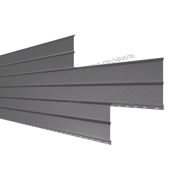 Софит перфор. Lбрус-XL-14х335 (VALORI-20-Grey-0.5)
