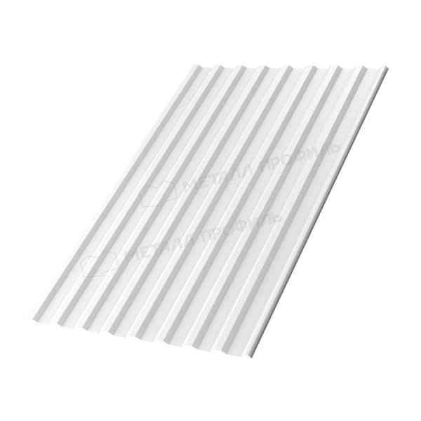 Профлист МП-20x1100-R (ПЭ-01-9003-0,4)