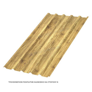 Профлист МП-35x1035-B (ECOSTEEL_T-01-ЗолотойДуб-0,5)