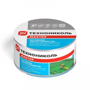 Лента-герметик NICOBAND серебристый 10м х 7,5см ГП (коробка 4 рулона)