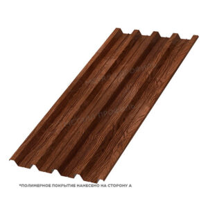 Профлист Н-60x845-A (ECOSTEEL-01-МореныйДуб-0,5)