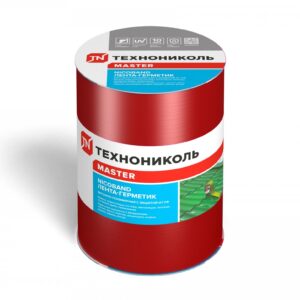Лента-герметик NICOBAND красный 3м х 15см ГП (коробка 8 рулонов)