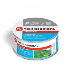 Лента-герметик NICOBAND серебристый 3м х 5см ГП (коробка 24 рулона)