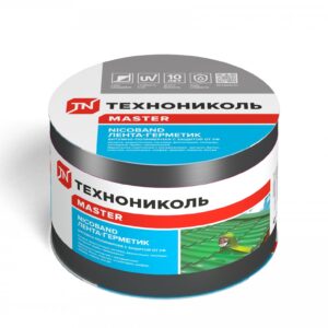 Лента-герметик NICOBAND темно-серый 10м х 10см ГП (коробка 3 рулона)