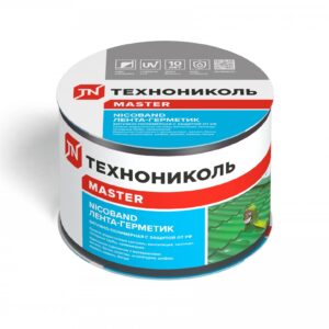 Лента-герметик NICOBAND темно-серый 3м х 7,5см ГП (коробка 16 рулонов)