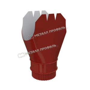 Воронка выпускная ПРОЕКТ D185х150 Ral 3011