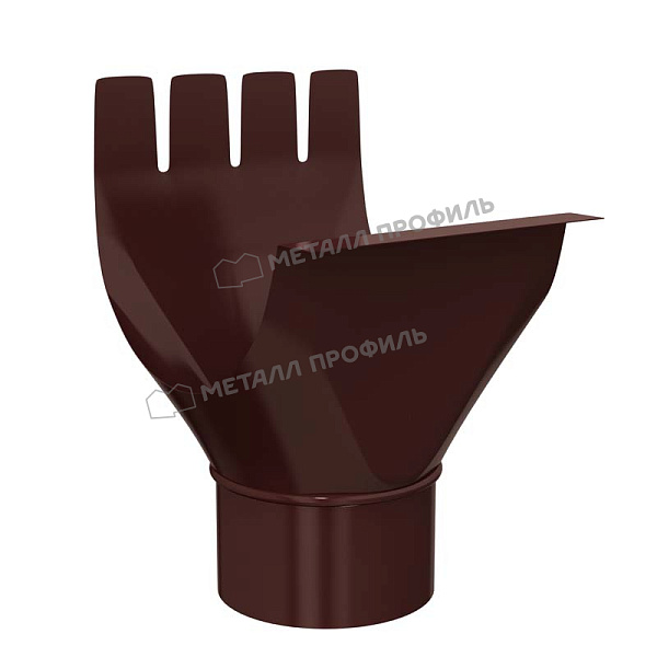 Воронка выпускная GS lite D125/90 Ral 8017
