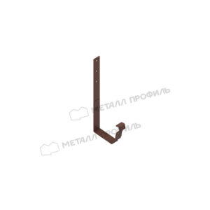 Держатель желоба БЮДЖЕТ 120х86 Ral 8017