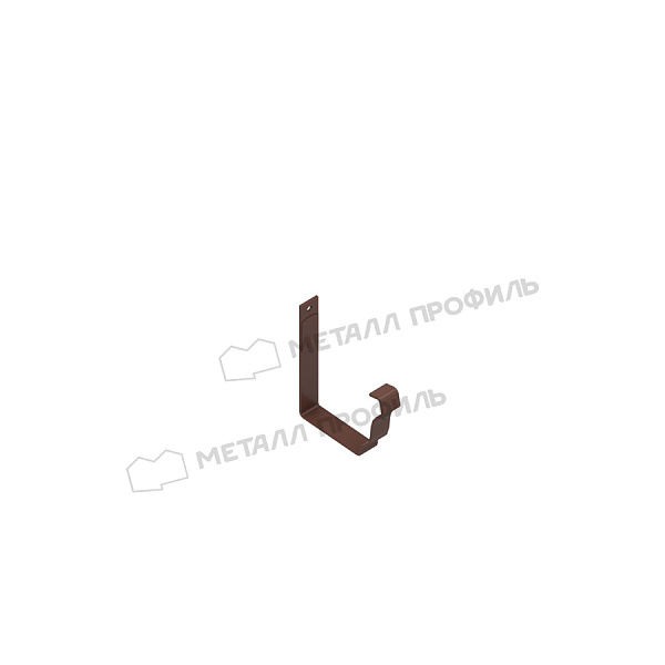 Держатель желоба карнизный БЮДЖЕТ 120х86 Ral 8017