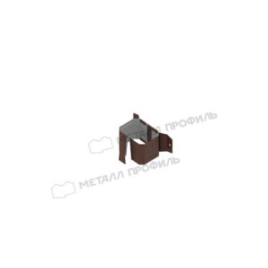 Держатель трубы (на дерево) БЮДЖЕТ 76х102 Ral 8017
