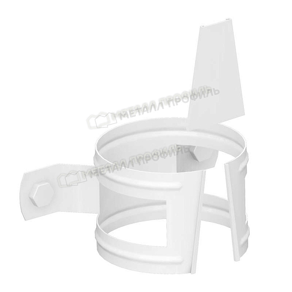 Держатель трубы (на дерево) Foramina PUR D100 Ral 9010