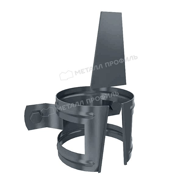 Держатель трубы (на дерево) GS lite D90 Ral 7024