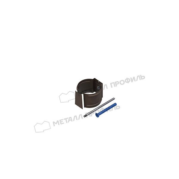 Держатель трубы (на кирпич) Foramina Freeze D100 DarkBrown