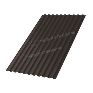 Профлист С-21х1000-B (VALORI-20-DarkBrown-0,5)