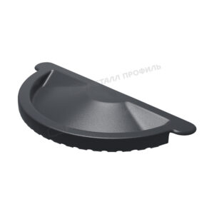 Заглушка желоба Foramina PUR D125 Ral 7024