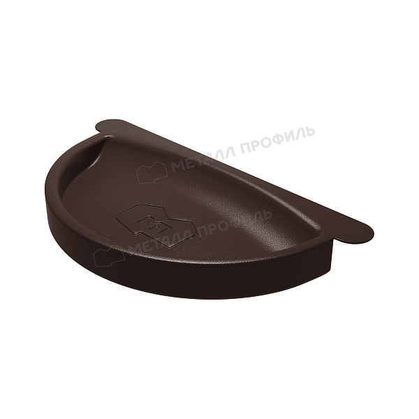 Заглушка желоба Foramina PUR D150 Ral 8017