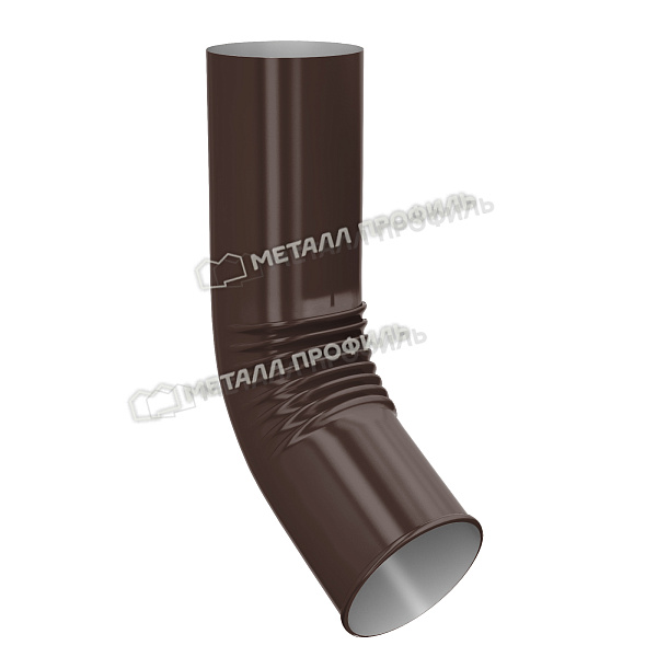 Колено сливное ПРОЕКТ D150 Ral 8017