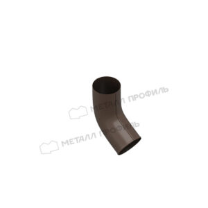 Колено сливное Foramina Freeze D100 DarkBrown